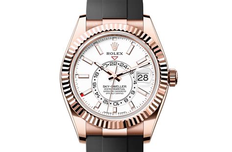 rolex sky dweller pink face|rolex sky dweller price chart.